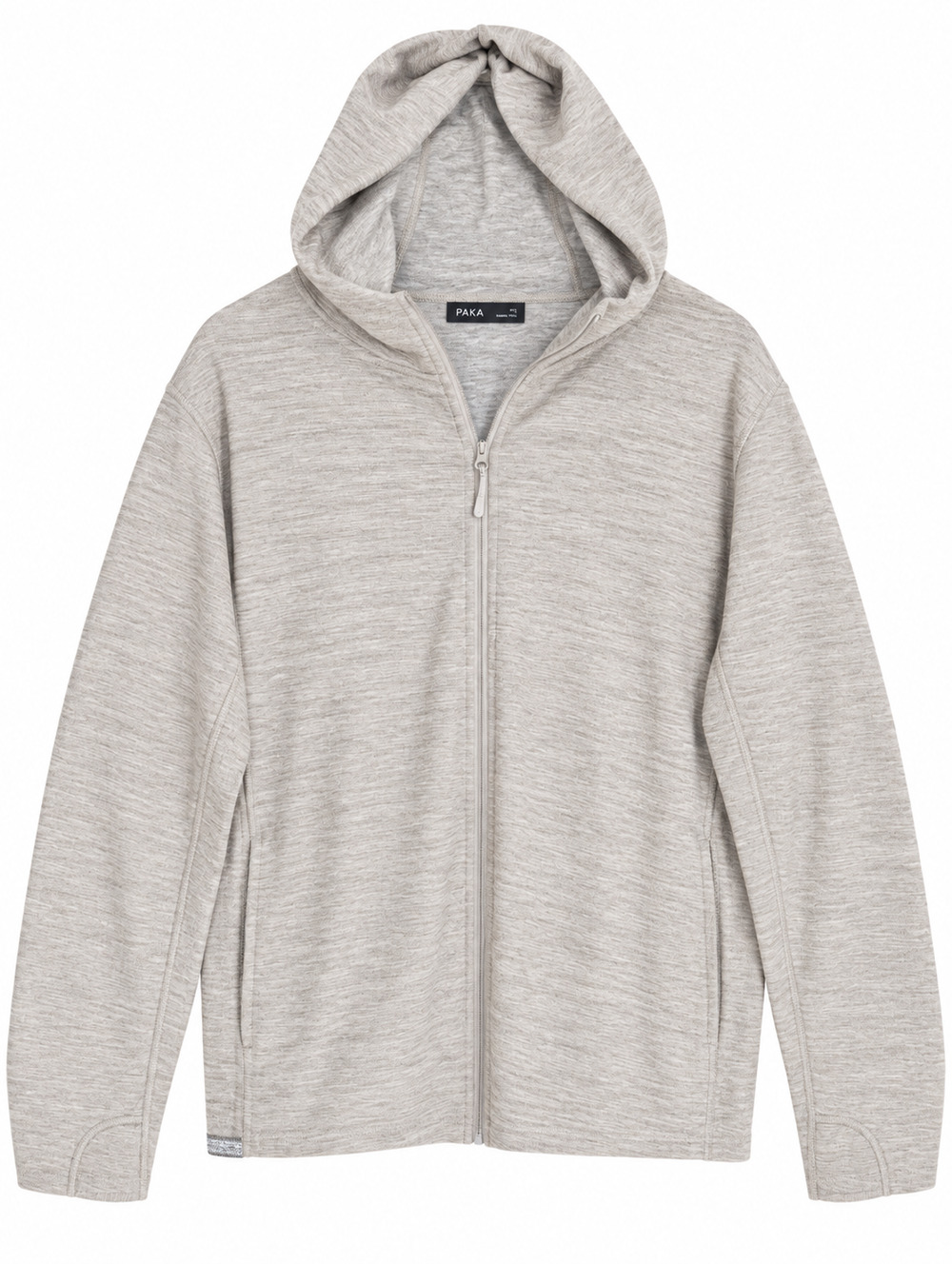 PAKA Full Zip Hoodie Womens XXL Timber Baby Alpaca Blend NWT